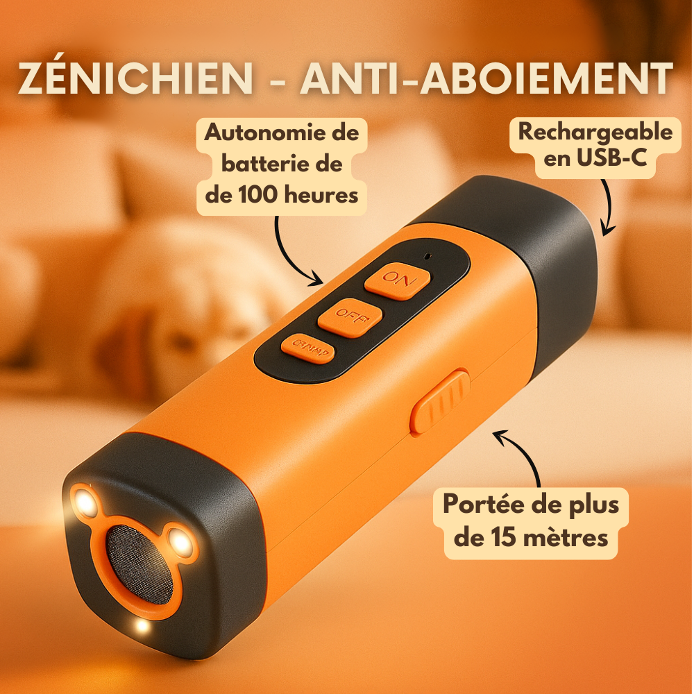 ZENICHIEN™ Pro - Dispositif professionnel de contrôle des aboiements